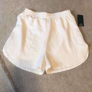 Wild fable ivory eyelet shorts